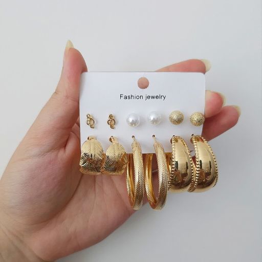 گوشواره Fashion Jewelry کد 1220 - خرید آنلاین از گالری آداس